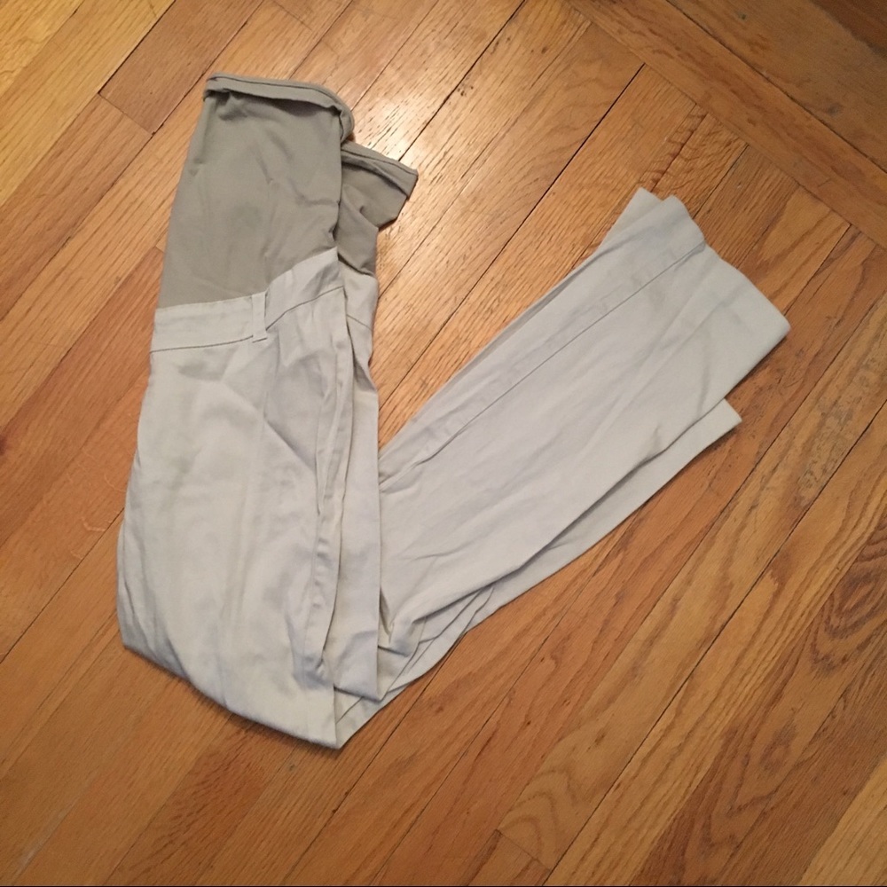Maternity khakis